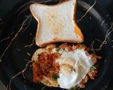 A picture of step 3 of Afghani Eggs.