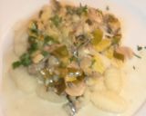 Foto del paso 6 de la receta: ÑOQUIS A LA CREMA DE HONGOS Y PUERRO CON VINO BLANCO