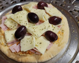 Foto del paso 6 de la receta: Pizzeta de pan de pita con hummus