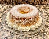 Foto del paso 9 de la receta: “Pudín con manzana y coco” (“Pudding with apple and coconut”)