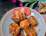 Foto langkah ke 5 dari resep Terong Bungkus Tahu Saus Tiram.