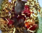 A picture of step 5 of Melon bhel.