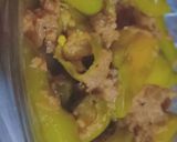 A picture of step 6 of Till or khopry wali Nawabi khatti Mirch.