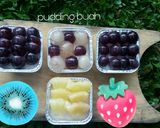 Foto langkah ke 4 dari resep Pudding buah.