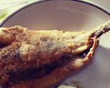 Foto del paso 3 de la receta: Arroz al perejil con pescado frito (batido suave)