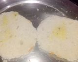 A picture of step 2 of Sun sandwich.