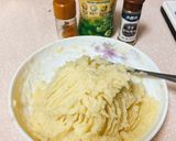 A picture of step 2 of Baked Mashed Potatoes.