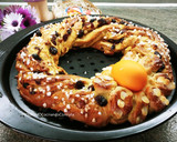 Foto del paso 9 de la receta: Rosca de Pascua con pasas y nueces