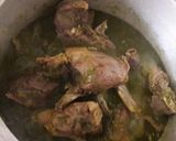A picture of step 2 of Arroz con Pato a la Chiclayana.