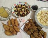 A picture of step 3 of Mirch Pakora 😃😃.