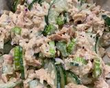 A picture of step 5 of Homemade Delifrance Tuna Croissont.