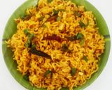 A picture of step 7 of Paruppuarisi saatham.