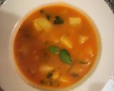 "Tejes" krumplileves recept fázis 3 fotója
