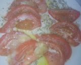 Foto del paso 5 de la receta Ensalada de tomate y queso de cabra fundido