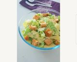 A picture of step 3 of Plain Simple Croutons.