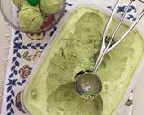 Foto langkah ke 10 dari resep No-Machine Matcha Ice Cream.