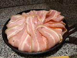 Torta de papa y panceta
