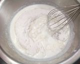 A picture of step 3 of Eggless Chocolate Cake.