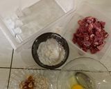 Foto langkah ke 1 dari resep Bakso Sapi Kenyal.