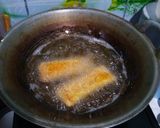 Foto langkah ke 5 dari resep Roti Goreng Isi Pisang Coklat.