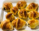 Hình bước làm 11 của món Bánh mì khoai lang tým lịm tìm sym