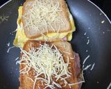 Une image de l'étape 4 de Croques monsieur maison à la poêle.