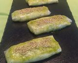 Foto del paso 14 de la receta Rollitos de calabacín con queso y curry