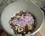 A picture of step 2 of Beef pilau.