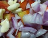 सेव टमाटर सब्जी(Seb tamatar ki sabzi recipe in HindI) रेसिपी चरण 1 फोटो