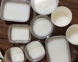 Foto langkah ke 2 dari resep Agar susu sirop ala Ibu Haji Heni. (jaman ngekos).