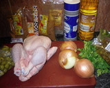 Foto del paso 3 de la receta: Tajine marroquí andalusí, con pollo y aceitunas