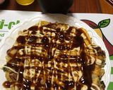 A picture of step 12 of Osaka Okonomiyaki.