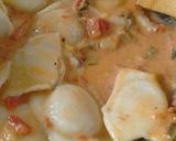 Foto del paso 9 de la receta: Sorrentinos con salsa rosa Express