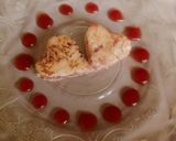 A picture of step 3 of Heart sandwich.