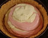 A picture of step 19 of Striped Fresh Raspberry Cheesecake.