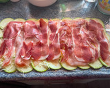Foto del paso 5 de la receta: Rollo de calabacín y pollo