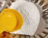 A picture of step 1 of Rice flour Kurkure.
