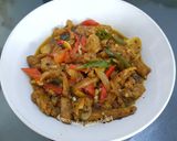Foto langkah ke 8 dari resep Sapi Lada Hitam Super Simple.