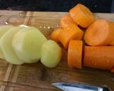 Foto do passo 1 da receita de Purê de batata com cenoura
