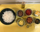 รูปขั้นตอนการทำที่ 2 ของ Insalata di riso = rice salad (cold) อาหารอิตาเลียน
