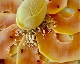 Foto del paso 4 de la receta Carpaccio de Papaya con Helado Casero de Limón