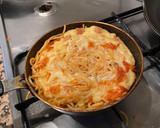 Foto del paso 5 de la receta: "Pasta de ayer" con panceta ibérica