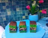 Foto langkah ke 9 dari resep MARTABAK MANIS (TERANG BULAN) PANDAN TEFLON ♥.
