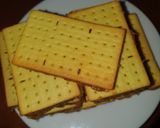 Foto langkah ke 5 dari resep Biskuit Fla Pisang Milo.