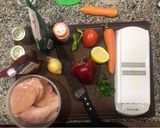 Foto del paso 1 de la receta: Hamburguesas de POLLO FRESCAS!!