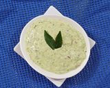 A picture of step 5 of Walnut Green Mayo Dip.