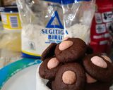 Foto langkah ke 6 dari resep Cookies Coklat Teflon.