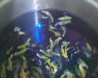 39. Cendol Bunga Telang - Step 1