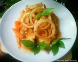 Foto langkah ke 10 dari resep Ikan Patin Asam Manis dan Bombay Chrispy.