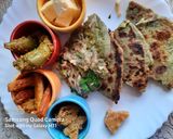 मूली का हरा भरा पराठा (mooli ka hara bhara paratha recipe in Hindi) रेसिपी चरण 4 फोटो